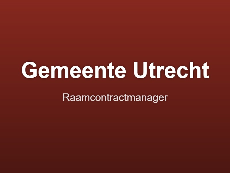 Gemeente Utrecht